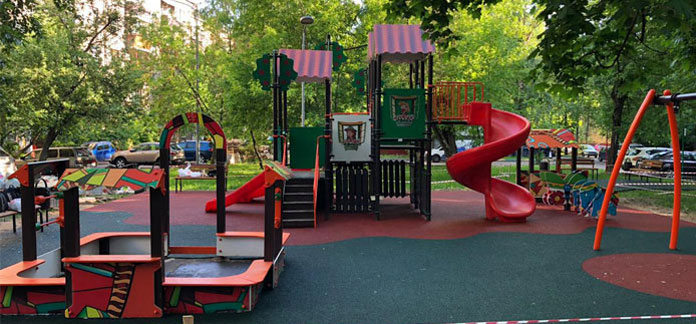 Благоустройство территории в Покровское-Стрешнево