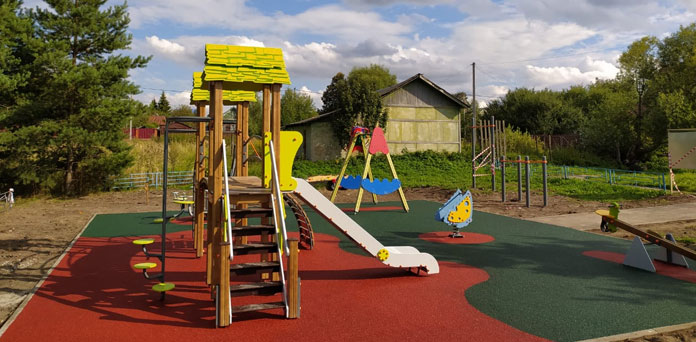 Новые площадки в пос. Никоновское